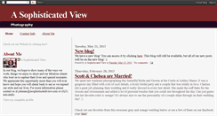 Desktop Screenshot of blog.asophisticatedview.com